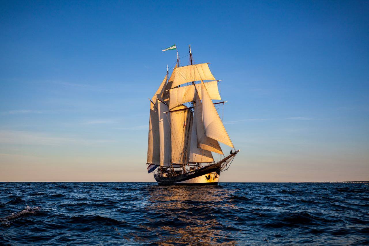 Holenderski szkuner urejony Oosterschelde