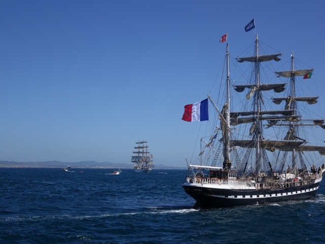 Sines Tall Ships Festival żaglowiec francuski Belem