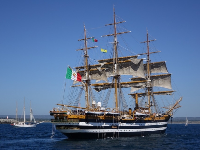 Sines Tall Ships Festival żaglowiec włoski Amerigo Vespucci