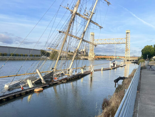 Kaisei pod wodą w Oakland