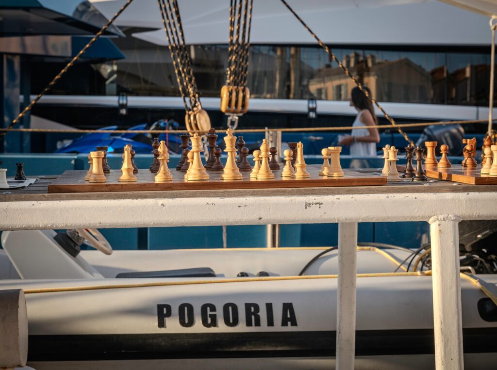 Turniej szachowy na Pogorii w Saint-Tropez