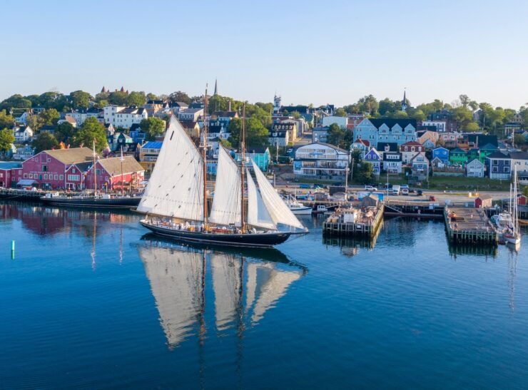Bluenose II w macierzystym Lunenburgu