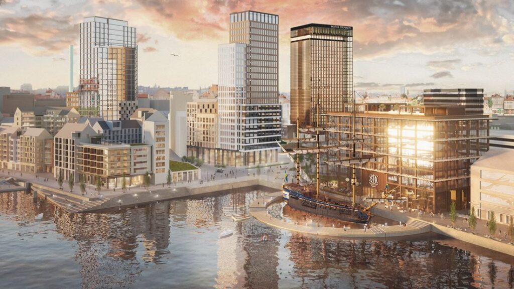 Wizualizacja docelowego muzeum żaglowca Gotheborg